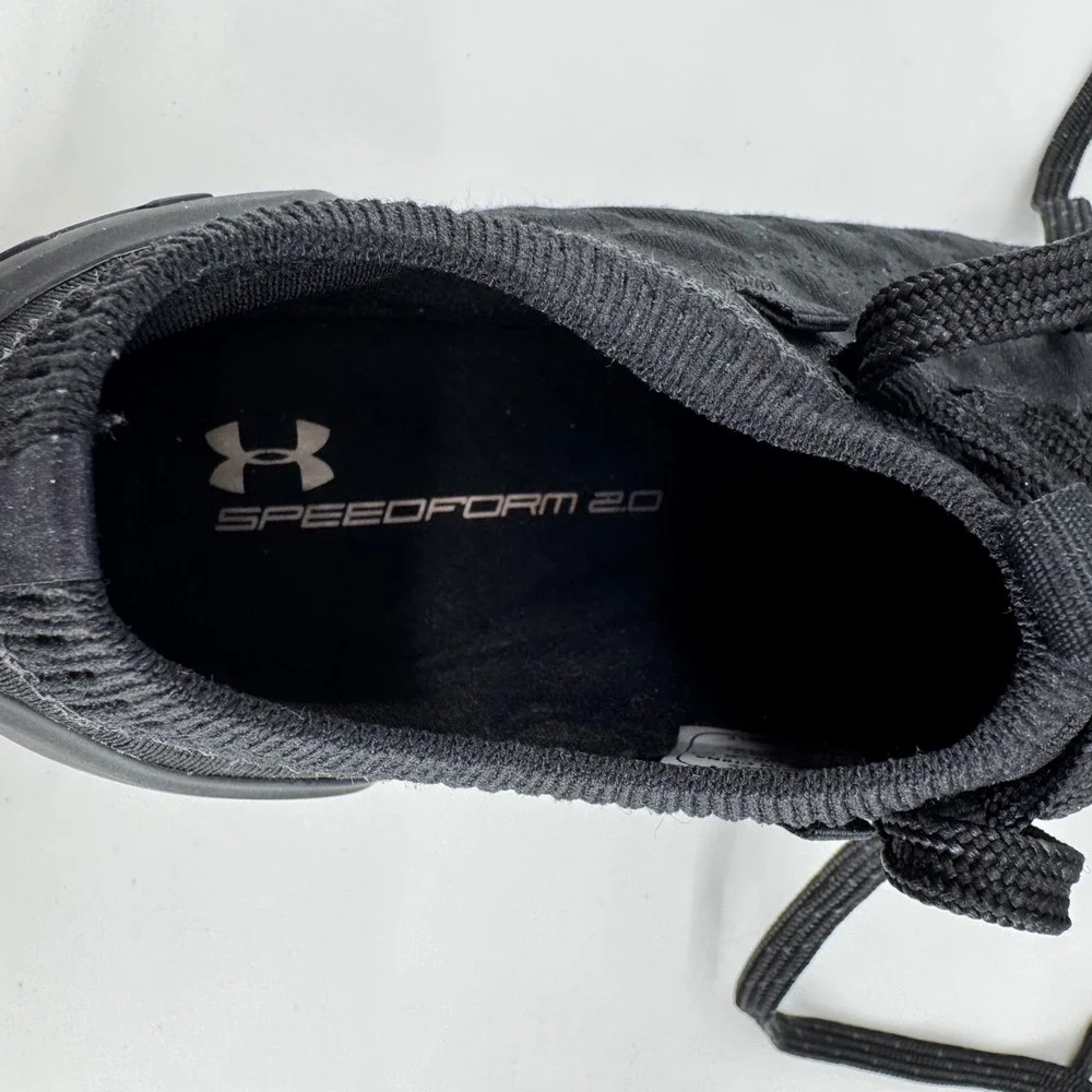 Under Armour HOVR Phantom Running Shoes Mens 9 Black Marble 3020972-003